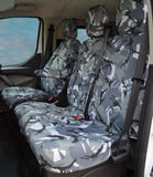 'PSC' Ford Transit Tipper 2013+ Compatible Seat Covers Tailored