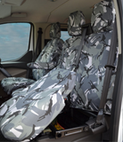 'PSC' Ford Transit Tipper 2013+ Compatible Seat Covers Tailored