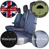 'PSC' Ford Transit Tipper 2013+ Compatible Seat Covers Tailored