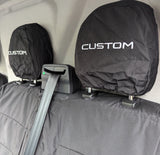 'Custom' Embroidery Ford Transit Custom 2013-2023 & 2023+ Compatible Seat Covers