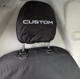'Custom' Embroidery Ford Transit Custom 2013-2023 & 2023+ Compatible Seat Covers