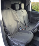 Fiat Doblo Compatible Seat Covers 2022+ Tailored by Heavy Duty Covers