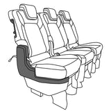 'PSC' Ford Custom Kombi / Tourneo Seat Covers 2023+ | Waterproof Tailored Fit
