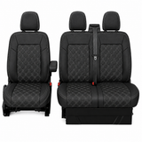 'Heavy Duty Covers' Ford Transit Custom2024+ Leatherette Seat Covers