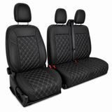 'Heavy Duty Covers' Ford Transit Custom2024+ Leatherette Seat Covers