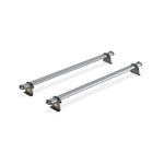 Van Guard Roof Bars to fit the Ford Transit Custom 2013 - 2023 2x ULTI Bar Trade (Steel) L1, L2 H1 (Low Roof)