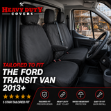 Heavy Duty Ford Transit Van & Tipper 2013+ Seat Covers