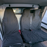 Ford Transit Custom 2013-2023 Compatible Seat Covers Universal Fit by Heavy Duty Covers