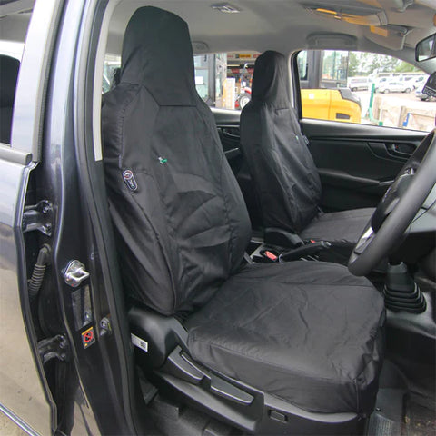 Isuzu D-Max Utility Compatible Seat Covers - 2021 Onwards Tailored by Town & Country