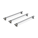 Van Guard Roof Bars to fit the Ford Transit Custom 2013 - 2023  3x ULTI Bar Trade (Steel) L1, L2 H1 (Low Roof)