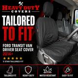 Heavy Duty Driver Seat Cover Ford Transit Van & Tipper 2014+