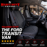 Heavy Duty Driver Seat Cover Ford Transit Van & Tipper 2014+