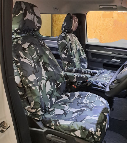Carseatcover-UK® URBAN GREY Camouflage Camo Waterproof Car Seat Covers - 2 x Fronts Carseatcover-UK® URBAN GREY Camouflage Camo Waterproof Car Seat Covers - 2 x Fronts