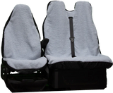 //Fluffy Waterproof Seat Covers to fit Ford Transit Custom 2023 Onwards//