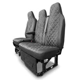 Car & Van Seat Covers Leather Style Front Pair