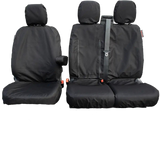 Ford Transit Custom 2013-2023 Compatible Seat Covers Tailored by Heavy Duty Covers