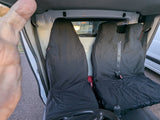 Ford Transit Custom 2013-2023 Compatible Seat Covers Universal Fit by Heavy Duty Covers