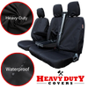 'Heavy Duty Covers' Ford Transit Custom 2013-2023 Compatible Seat Covers Tailored
