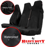'Heavy Duty Covers' Universal Fit Ford Transit Custom 2013-2023 Compatible Seat Covers
