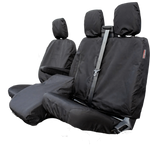 Ford Transit Custom 2013-2023 Compatible Seat Covers Tailored by Heavy Duty Covers