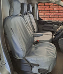 Ford Custom Tourneo Compatible Waterproof Seat Covers 2023+ Tailored by Heavy Duty Covers