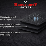 'Heavy Duty Covers' Universal Fit VW T6 Transporter 2015-2025 Compatible Seat Covers