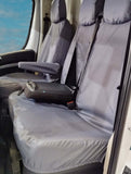 Fiat Ducato 2021+ Compatible Waterproof Seat Covers Tailored by HDC