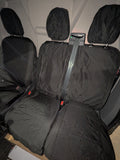 'Heavy Duty Covers' Ford Transit Custom 2023+ Compatible Seat Covers Tailored