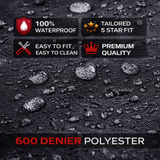 VW Caddy Tailored Seat Covers - 2021 Onwards