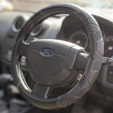 //STEERING WHEEL COVER designed to fit the Ford Transit Custom 2013-2023//