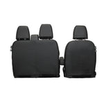 //Custom to Fit Ford Transit CUSTOM 2013-2023 Seat Covers LUXURY LEATHERETTE Town & Country//