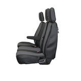 //Custom to Fit Ford Transit CUSTOM 2013-2023 Seat Covers LUXURY LEATHERETTE Town & Country//