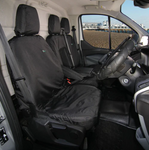 //Custom Fit Waterproof Seat Covers Tailored to fit 2013-2023 Ford Transit Custom by TOWN & COUNTRY//