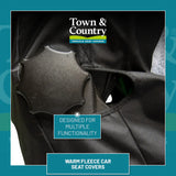 Ford Transit Custom 2013-2023 Compatible Seat Covers by Town & Country - Fluffy