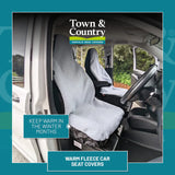 Fluffy Waterproof Seat Covers by Town & Country