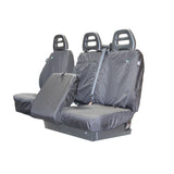 // FULLY TAILORED SEAT COVERS // IVECO DAILY 2014 ONWARDS // WATERPROOF //