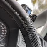 //STEERING WHEEL COVER designed to fit the Ford Transit Custom 2013-2023//