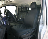 Renault Trafic Compatible Seat Covers - 2014 Onwards Tailored by Town & COuntry