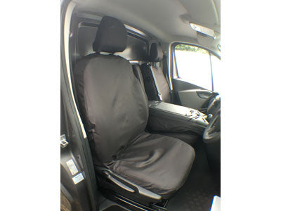 Drivers Single Seat Cover - Tailored - TV01BLK