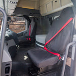 Renault - C-SERIES TRUCK - Waterproof Seat Covers - FIXED HEADREST