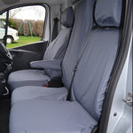 CUSTOM TAILORED COVERS - by PSC - RENAULT TRAFIC 2014 Onwards Seat Covers
