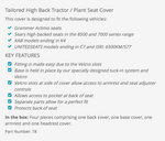 T8 - Tailored High Back Tractor / Plant
