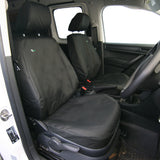 // WATERPROOF SEAT COVERS // TO FIT VW CADDY 2015 On // TOWN & COUNTRY //